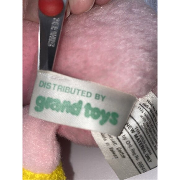 LOTS-A-LOTS-A-LEGGGGGGS Vintage 1984 Pink Caterpillar Plush 20 Legs Feet 80s - Picture 9 of 13